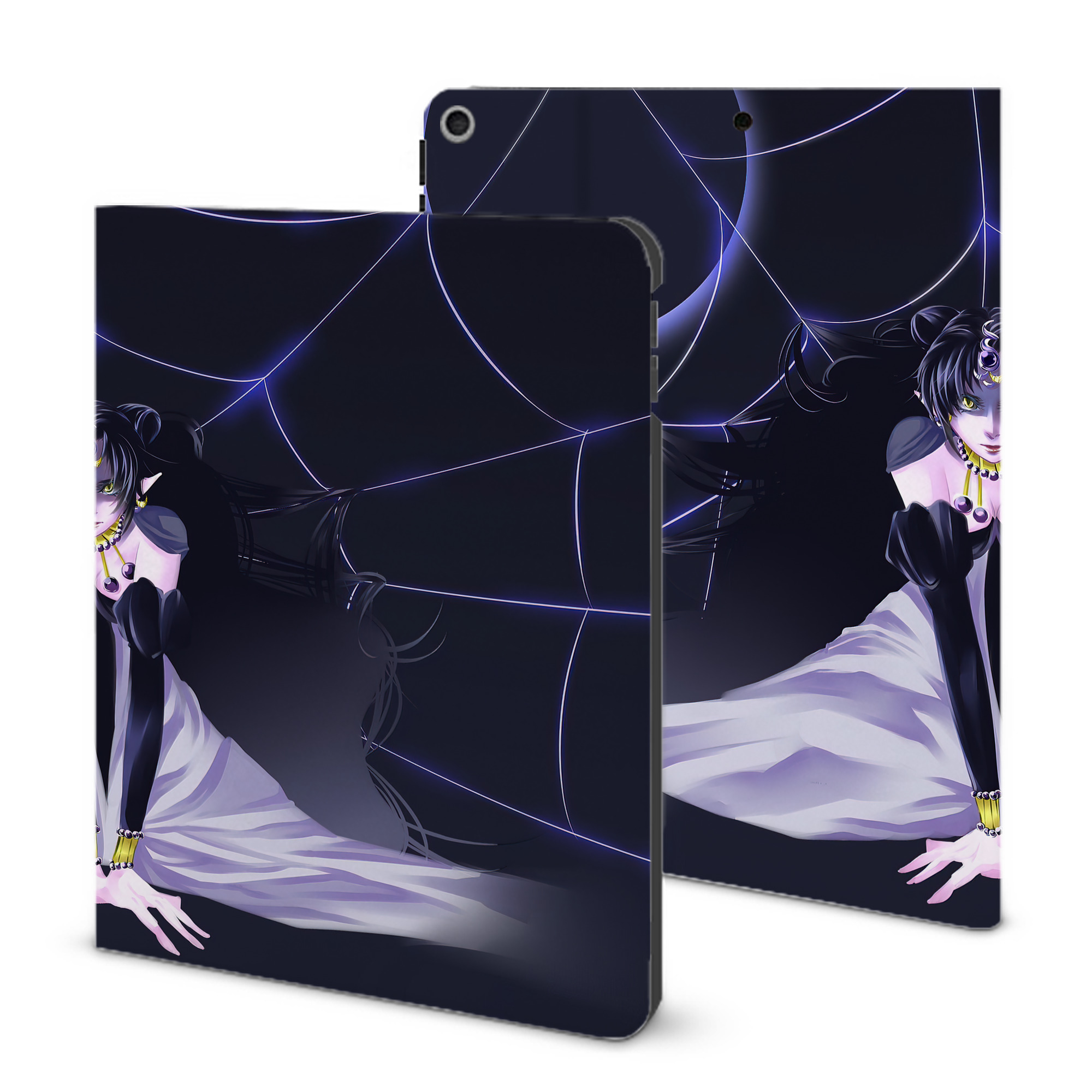 （画像用） 美少女戦士セーラームーン Sailor Moon IPad ケース ブック型 PUレザー TPU 耐衝撃 軽量 薄型 ペン収納なし 全面保護 IPad 各モデル対応